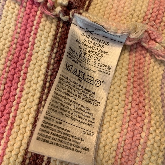 Baby Girl Sweater with hooded ears - Picture 5 of 5